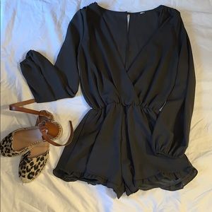 Longsleeve dressy romper